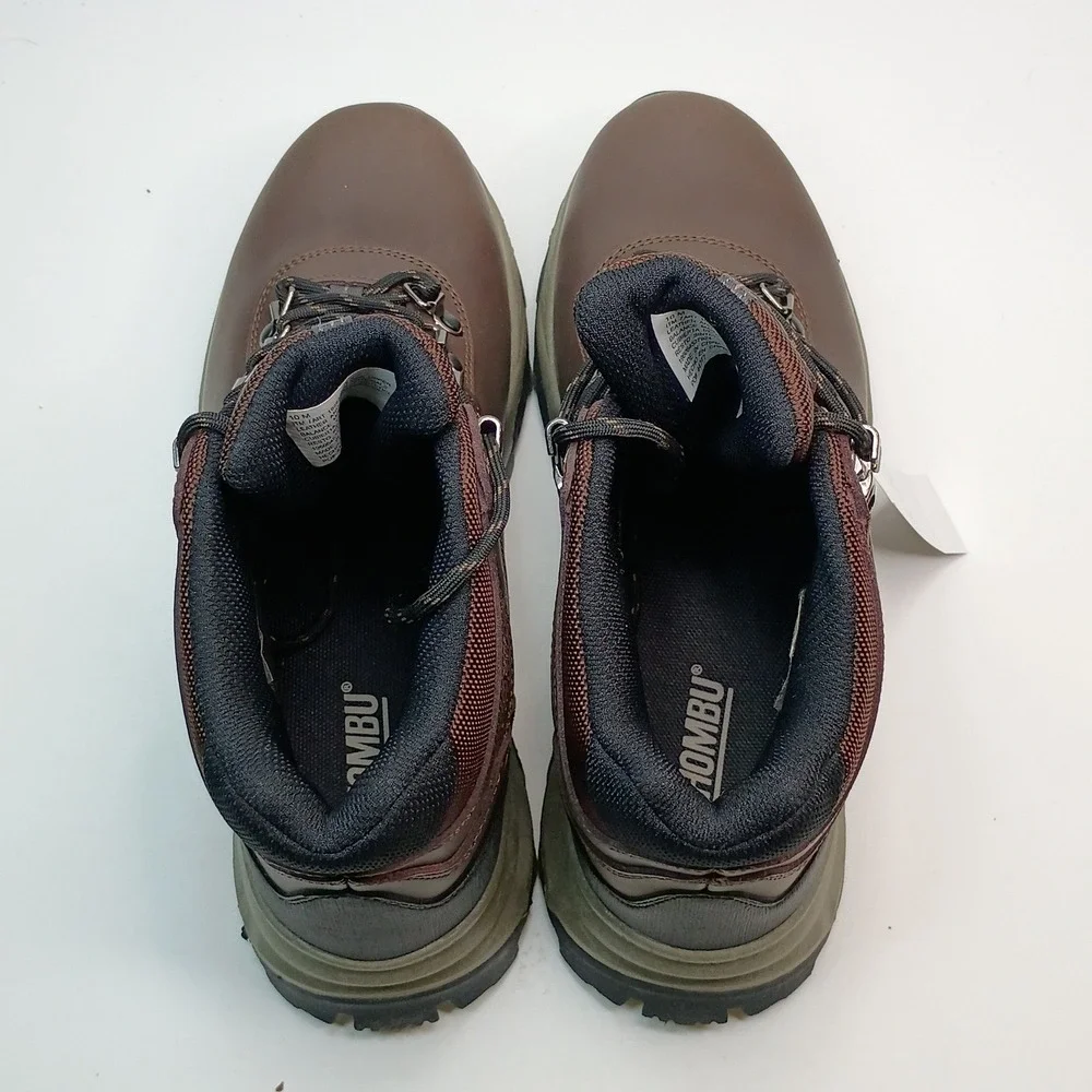 Khombu Kenny Hiker Men Size 13 Brown Waterproof Leather Boots